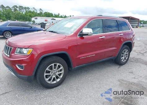 2014 Jeep Grand Cherokee Limited from USA, damaged, VIN 1C4RJEBG1EC130483